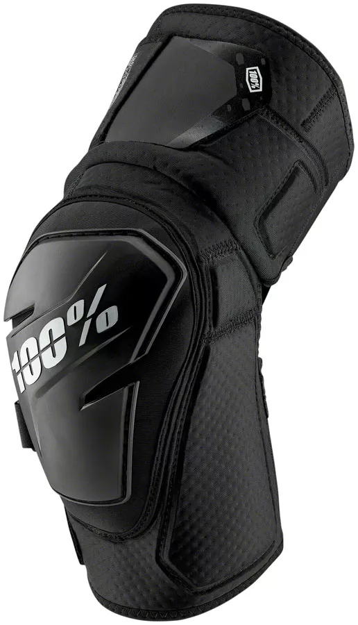 100-fortis-knee-guards-black-small-medium 100% Fortis Knee Guards - Black Small/Medium
