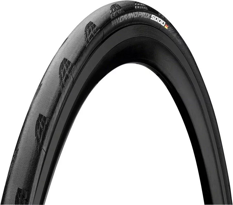 2pk-grand-prix-5000-tire-700-x-28-clincher-folding-black-330tpi 2PK Grand Prix 5000 Tire - 700 x 28, Clincher, Folding, Black, 330tpi