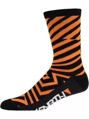 45nrth-dazzle-midweight-wool-sock-orange 45NRTH Dazzle Midweight Wool Sock - Orange