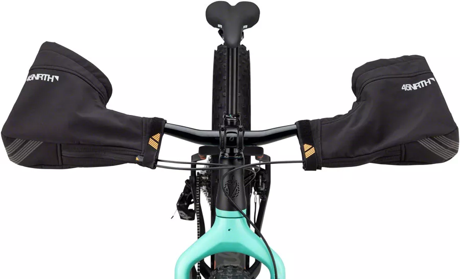 45NRTH Draugenklaw Flat Bar Pogies - Black