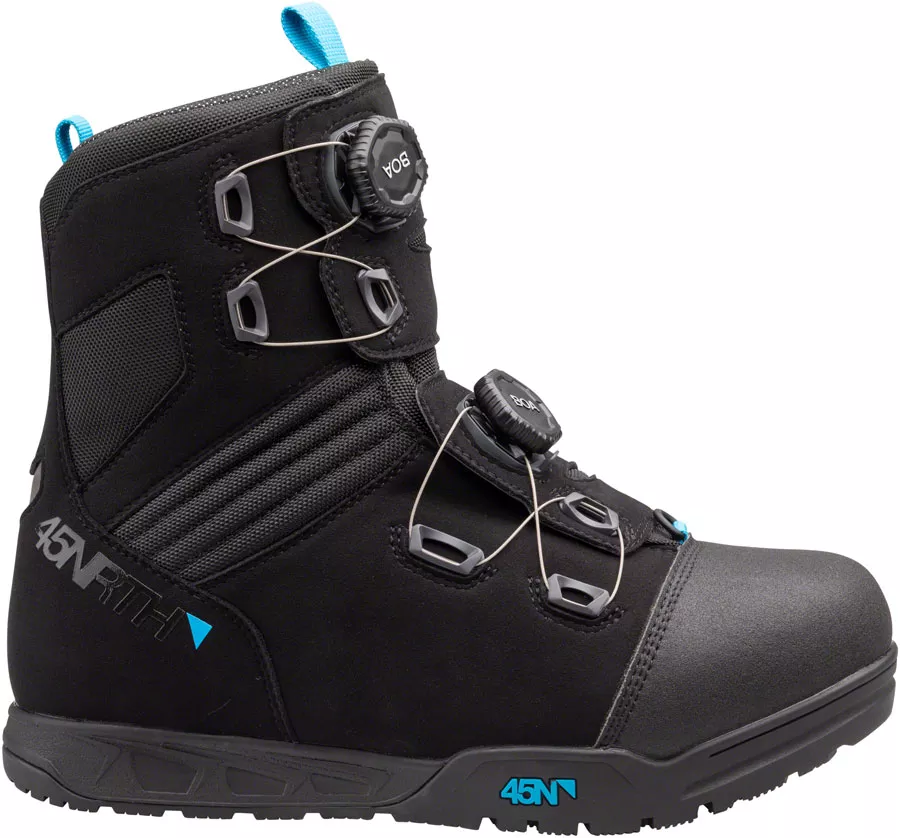 45nrth-wolfgar-cycling-boot-black-blue 45NRTH Wolfgar Cycling Boot - Black/Blue