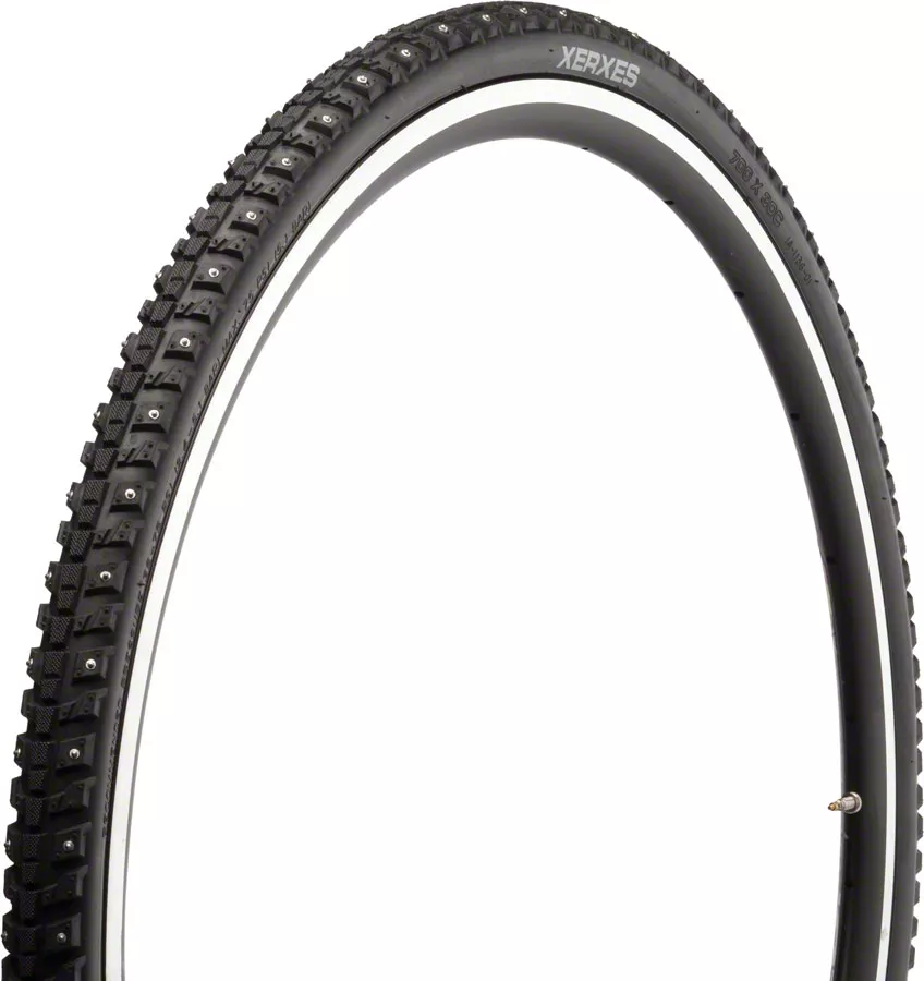 45nrth-xerxes-tire-700-x-30-clincher-wire-blk-33-tpi-140-carbide-steel-studs 45NRTH Xerxes Tire - 700 x 30 Clincher Wire BLK 33 TPI 140 Carbide Steel Studs