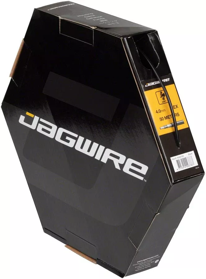 4mm Basics Derailleur Housing 50M File Box, Black