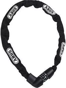 abus-tresor-1385-combination-chain-lock-110-x-7cm-black ABUS Tresor 1385 Combination Chain Lock: 110 x 7cm Black