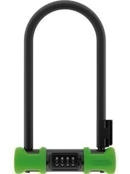 abus-ultra-410-u-lock-4-3x9-combination-green-includes-bracket ABUS Ultra 410 U-Lock - 4.3x9", Combination, Green, Includes bracket