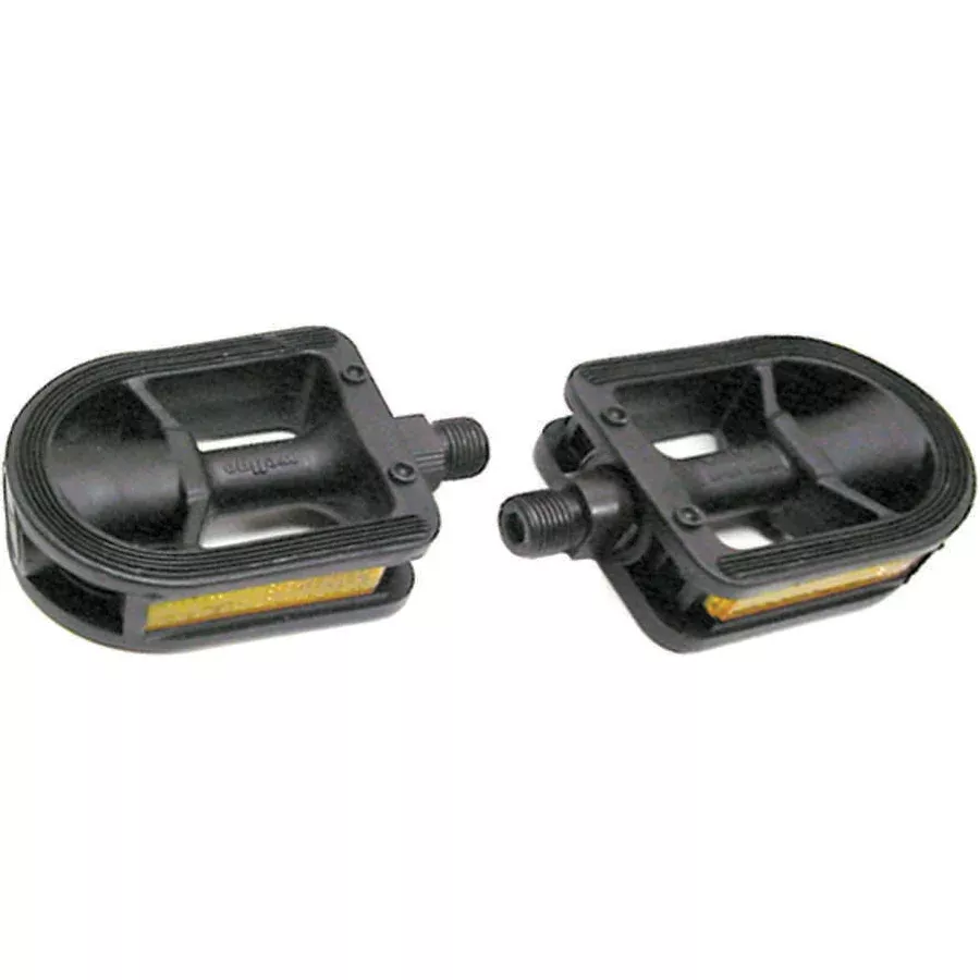 Action Junior Block Pedals 9/16" Black