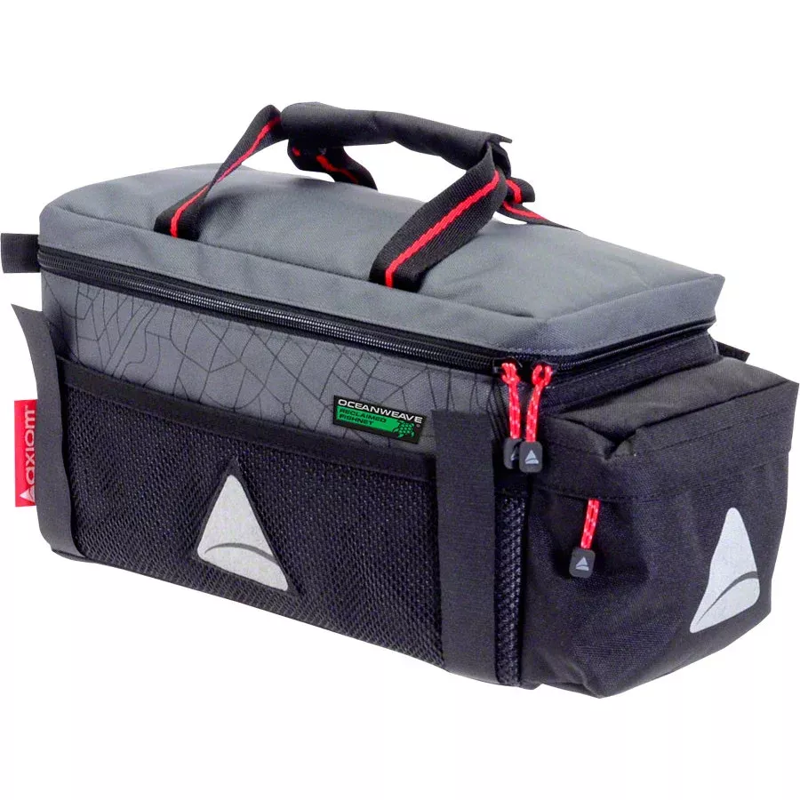 axiom-seymour-oceanweave-p9-trunk-bag-gray-black Axiom Seymour Oceanweave P9 Trunk Bag: Gray/Black
