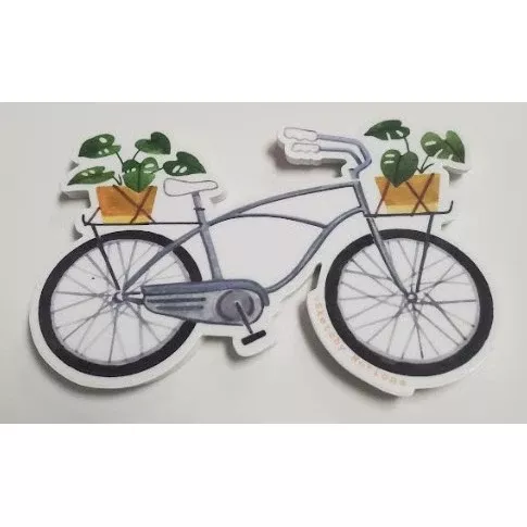 Bicycle Sticker / Decal with Flora