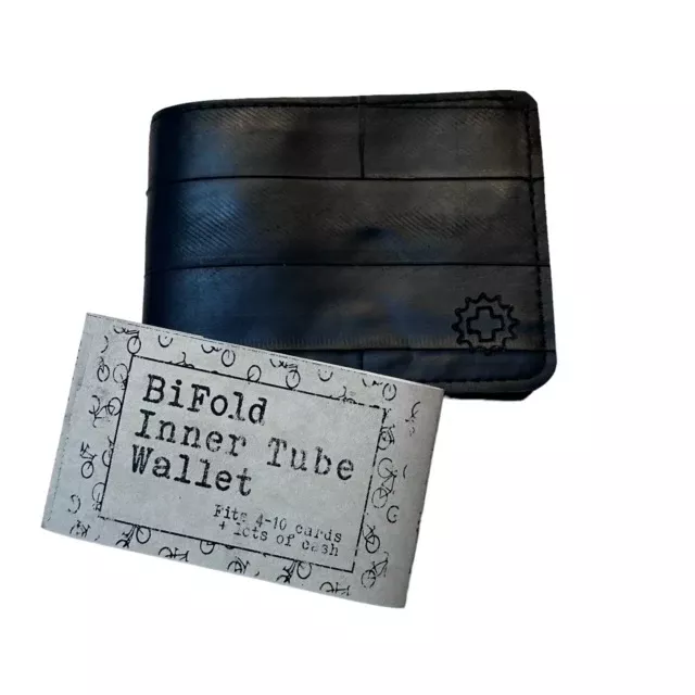 bifold-wallet-made-from-recycled-bicycle-inner-tubes Bifold Wallet Made from Recycled Bicycle Inner Tubes