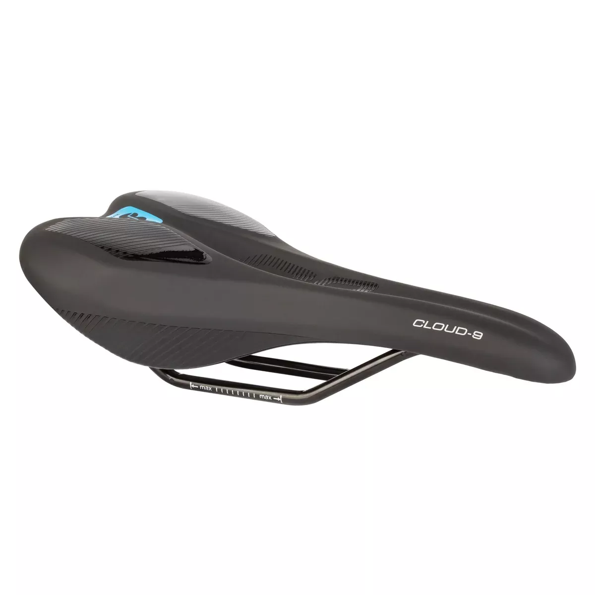 Cloud-9 Kush Plus Narrow Sport Saddle Bicycle Seat - 141mm Wide x 270mm Long