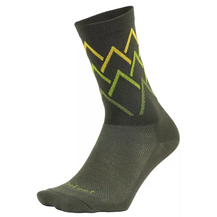 DeFeet Aireator 6" Pisgah Peaks Socks [FINAL SALE]