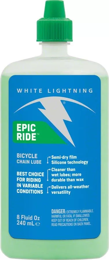 Epic Ride Bike Chain Lube - 8oz, Drip