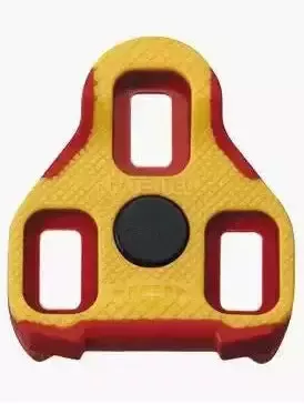 Exustar LOOK KEO ROAD CLEAT 7d FLOAT W/ANTI SLIP RED