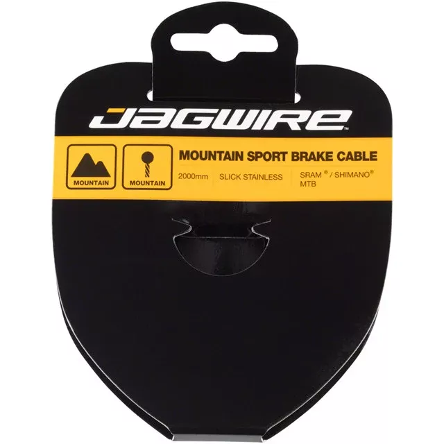 jagwire-sport-brake-cable-1-5x2000mm-slick-stainless-sram-shimano-mtb Jagwire Sport Brake Cable 1.5x2000mm Slick Stainless SRAM/Shimano MTB