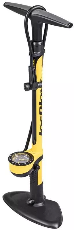 joeblow-sport-iii-floor-pump-yellow JoeBlow Sport III Floor Pump, Yellow
