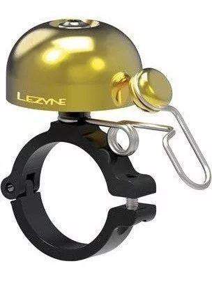 lezyne-classic-brass-bell-hard-mount-brass Lezyne Classic Brass Bell - Hard Mount, Brass