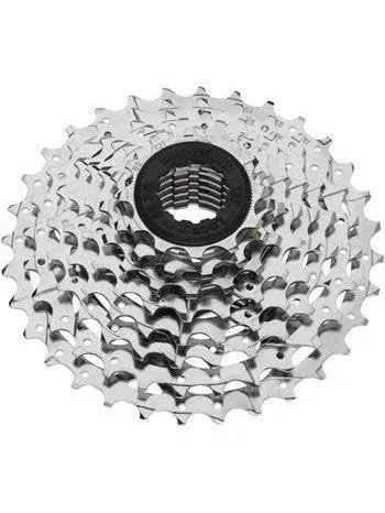 microshift-h08-cassette-8-speed-11-28t-silver-nickel-plated microSHIFT H08 Cassette - 8 Speed, 11-28t, Silver, Nickel Plated