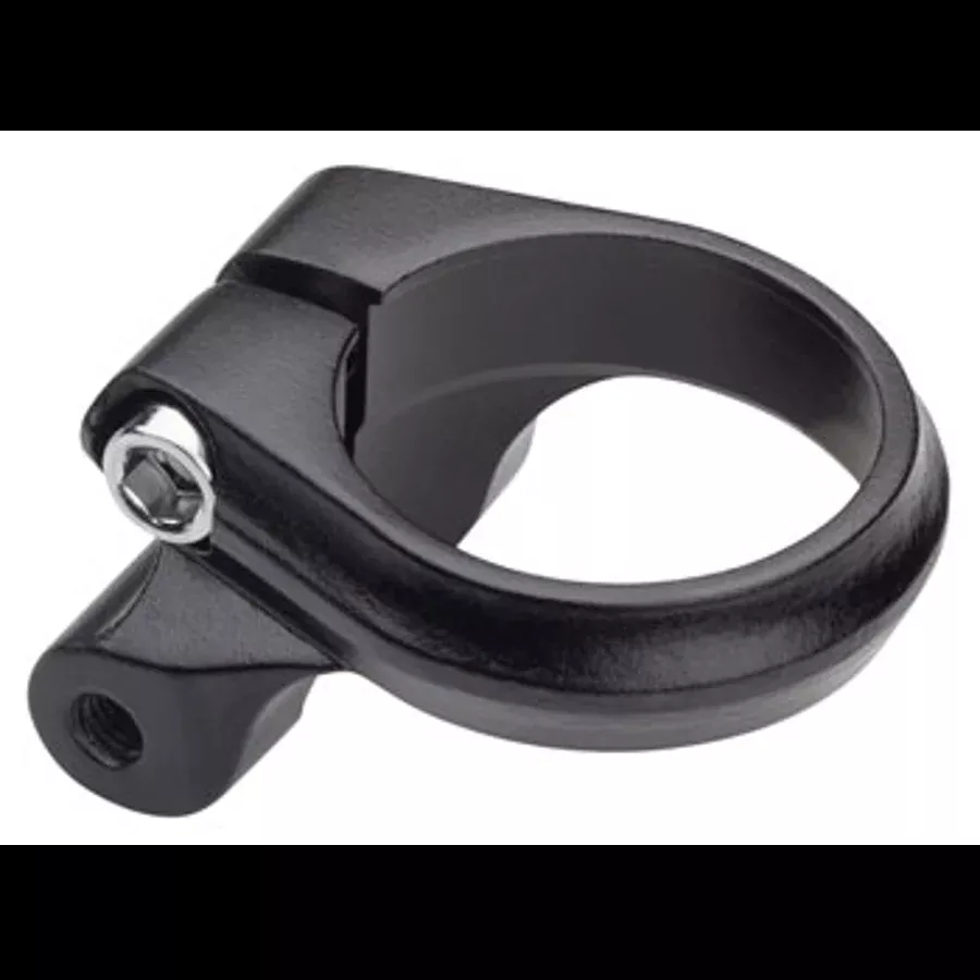 Problem Solvers Seatpost Clamp w/ Rack Mounts Black