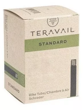 q-tubes-teravail-700c-x-30-43mm-schrader-valve-tube-144g Q-Tubes / Teravail 700c x 30-43mm Schrader Valve Tube 144g