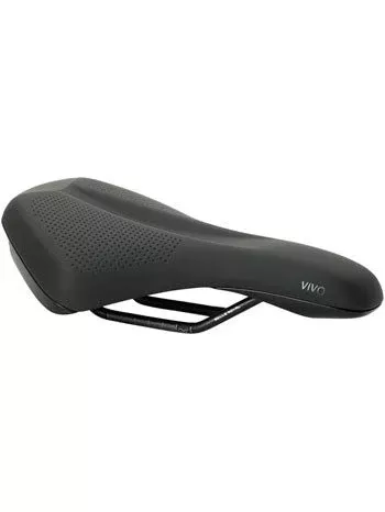 selle-royal-vivo-reflective-saddle-moderate-black-men-s Selle Royal Vivo Reflective Saddle - Moderate, Black, Men's