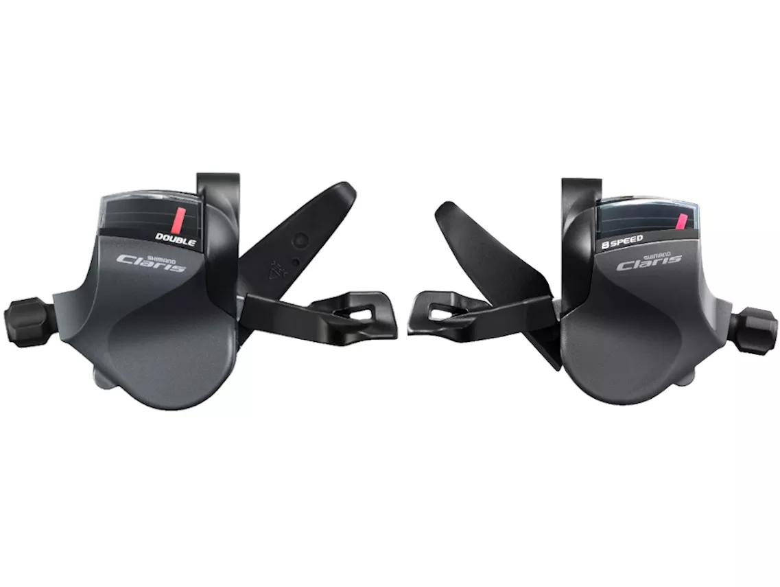 shimano-claris-sl-r2000-rapidfire-2-x-8-speed-shift-lever-set Shimano Claris SL-R2000 Rapidfire 2 x 8 Speed Shift Lever Set
