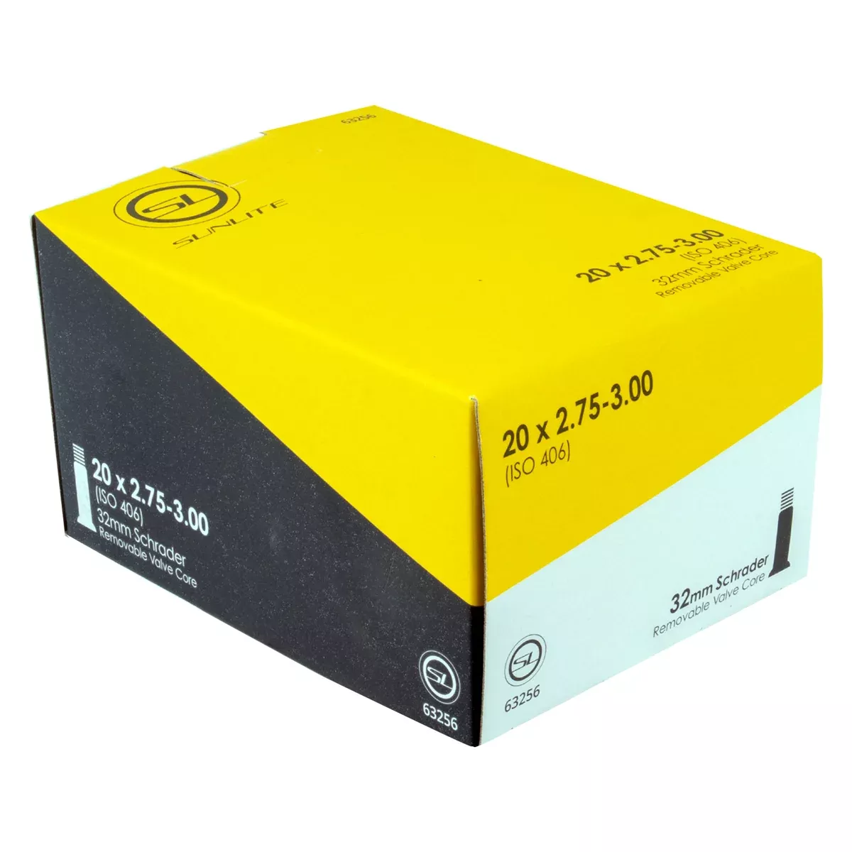 Sunlite - Utili-T Standard Schrader Valve Tubes 20 x 2.75-3.00/3.30