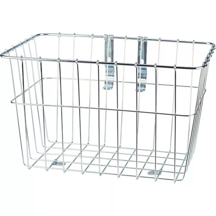 wald-1352-front-grocery-basket-with-adjustable-legs-silver Wald 1352 Front Grocery Basket with Adjustable Legs Silver