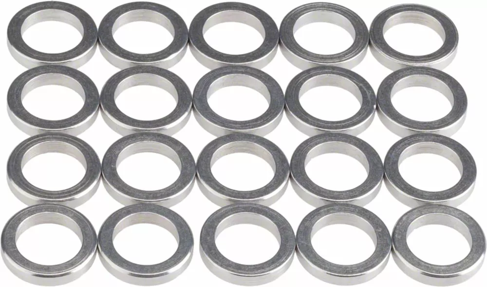 Wheels ManufacturingWheels Manufacturing 2.2mm Aluminum Chainring Spacer Bag/20