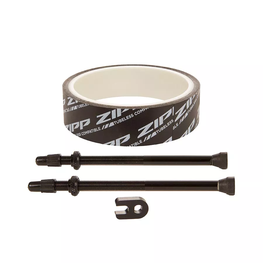 zipp-tubeless-kit-26mm-tape-100mm-valves-fits-808-firecrest Zipp Tubeless Kit 26mm tape and 100mm valves Fits 808 Firecrest