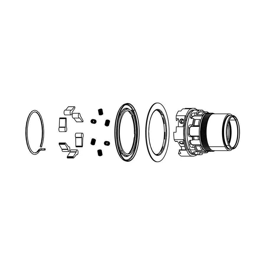 zipp-zm2-sl-freehub-body Zipp ZM2 SL Freehub Body